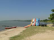 Trecho da praia das Amendoeiras