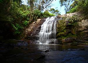 Cachoeira dos Namorados: Banho perfeito aps caminhada<br>