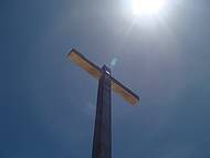 Memorial da 1ª missa no Brasil - cruz em aço escovado
