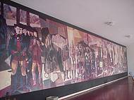 Rplica do Mural de Tiradentes. Portinari.