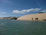 Um dos visuais da praia de Galinhos, Rio Grande do Norte