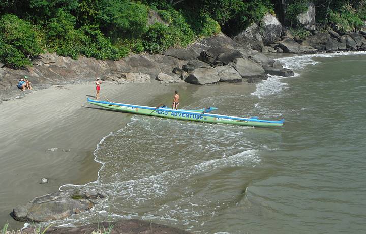 Passeio de canoa com a Eco Adventure