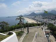 Vista da Praia de Copacabana