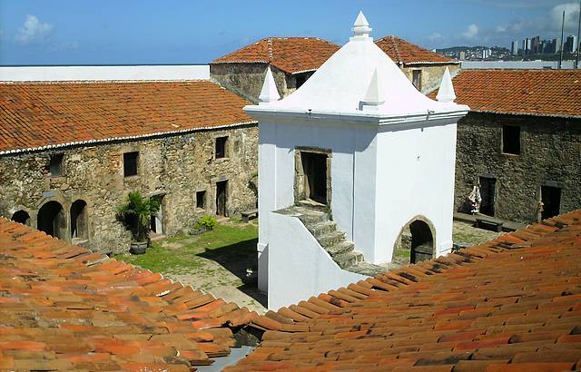 Lindo cenrio no Forte dos Reis Magos