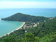 Do mirante, vista da praia de Laranjeiras