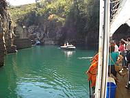 Passeio de barco pelo Lago de Furnas