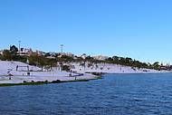 Vista da neve em Guarapuava no inverno 2013