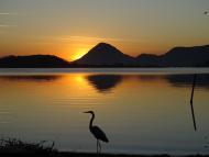 Por do Sol na Lagoa da Barra