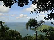 Vista de Laranjeiras no Parque Unipraias