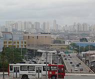 Belssima vista panormica de So Paulo, vista da Libertade