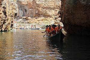 Passeio de barco ao cnion do Xing (Rio So Francisco)