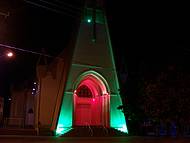 Igreja Matriz, vista noturna