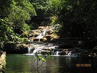 Bela cachoeira na fazenda Rio do Peixe