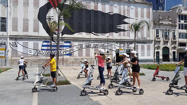 Paradas clssicas para fotos nos painis do Boulevard!