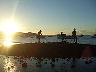 Pescadores - Pôr do Sol. Que lugar!