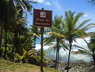 Praia do Havaizinho, vale apena conhecer.