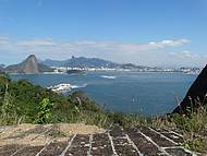 Vista deslumbrante da Baia de Guanabara