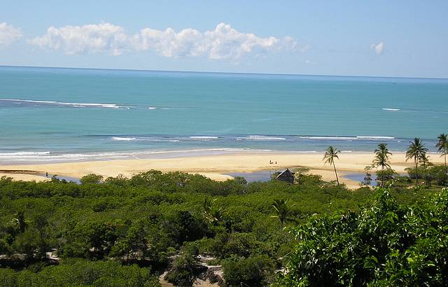 Vista de cima. Show da natureza!