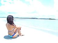 Observando a Ilha de Itamarac.