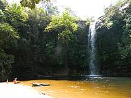 A bela Cachoeira do Abade