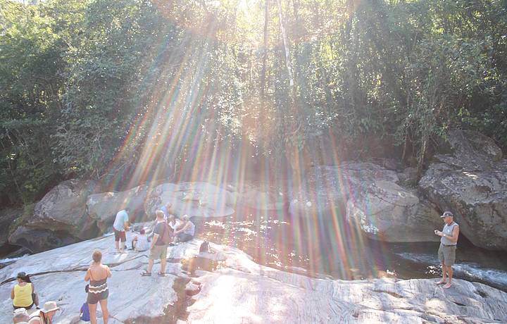 Passeio na Cachoeira do Paraso, a magia da Juria