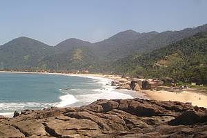 Praias da vila de Trindade