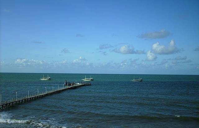 Praia de Pirangi do Sul.