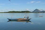 Canoa de pesca artezanal