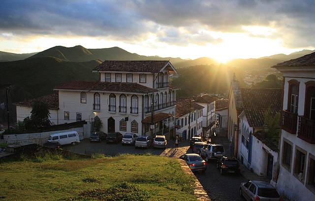 Pr do Sol na Igreja Nossa Senhora do Carmo