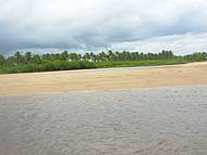 Praia e riozinho em Guaiu. Perfeio. 