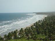 Vista panormica da praia de Itacarezinho