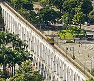 Arcos da Lapa fazem parte dos tours