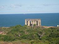 Vista para o Forte de Cabo de Santo Agostinho.
