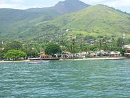 Praias do trecho norte de Ilha Bela