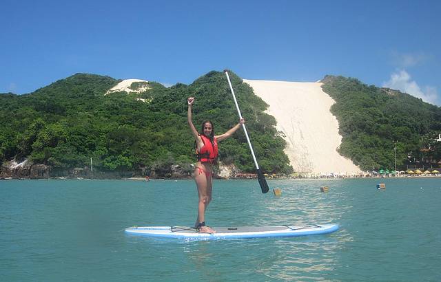 Stand up paddle na Cidade do Sol