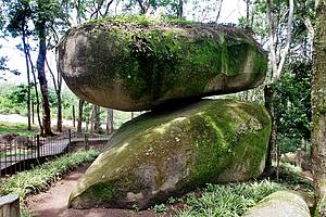 Parque da Pedra Montada: Reserva tem trilhas e passarelas<br>