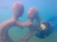 Atrativo ganhou museu subaqutico