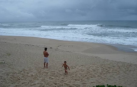 Praia Grande - Contemplando a Imensidão