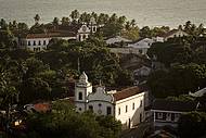 Andar a pé pelo centro histórico de Olinda