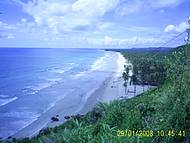 Bela vista da praia de Havaizinho