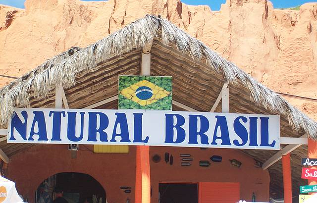 Barraca Natural Brasil. Uma barraca muito legal. 