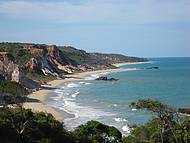 Vista Panormica  Esquerda da Praia de Tambaba - Maravilhosa!