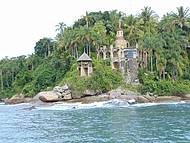 Castelo do dono da Fiat em uma Ilha em Paraty.