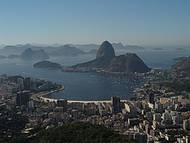 Vista panormida a partir do Cristo Redentor