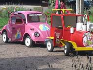 Mini carros coloridos para diverso das crianas