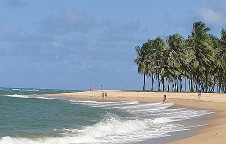 Uma das praias mais bonitas de Alagoas