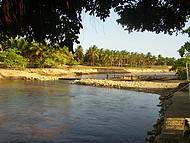 Lagoa Redonda na Praia de Pirambu