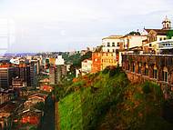 Vista do corredor do Elevador Lacerda