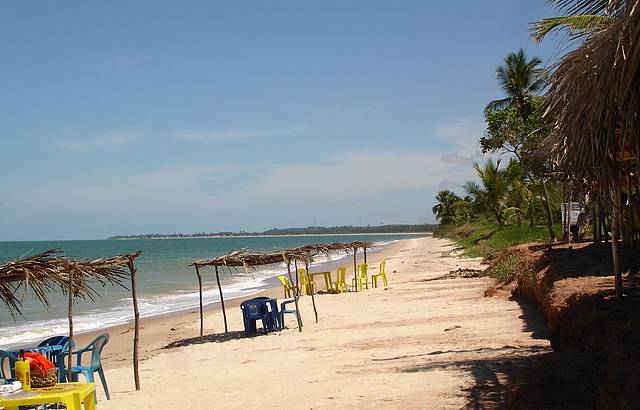 A Praia de carro quebrado