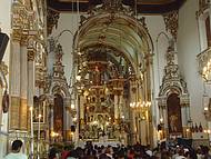 Bela igreja. A mais famosa de Salvador.